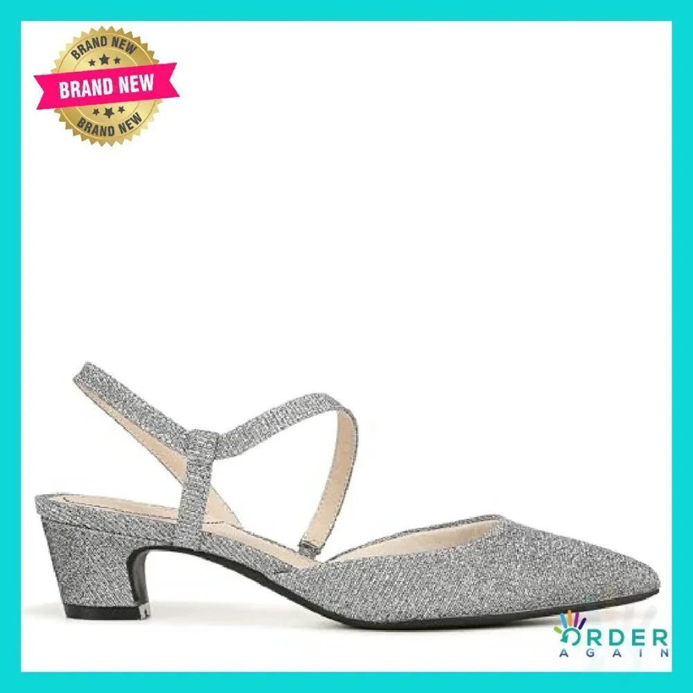 Elegant Minimalist Kitten Heel Pumps Classic Chic Work Party Wear Slip-On